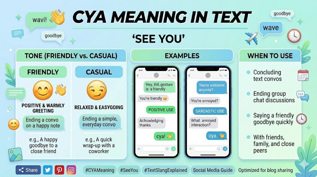 cya meaning in text