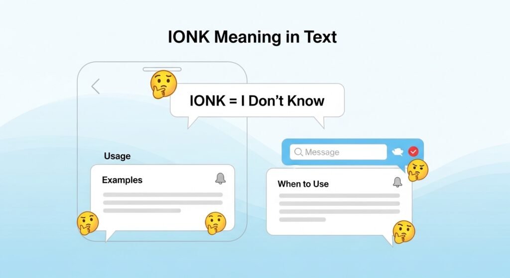 ionk meaning