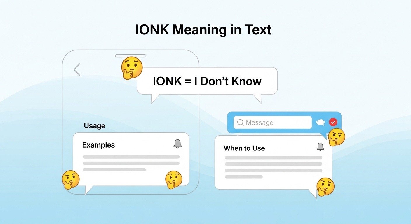 ionk meaning