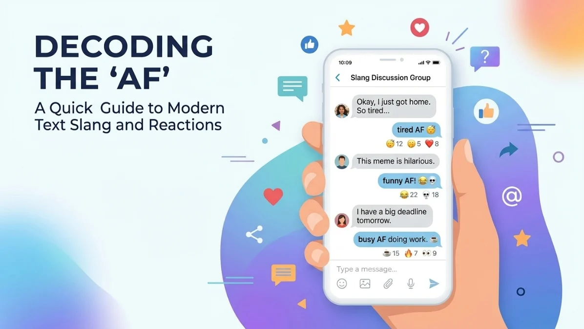 af meaning in text