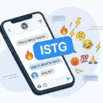 istg meaning in text