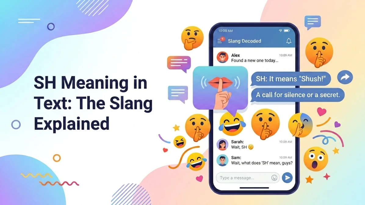sh meaning in text