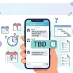 tbd meaning in text