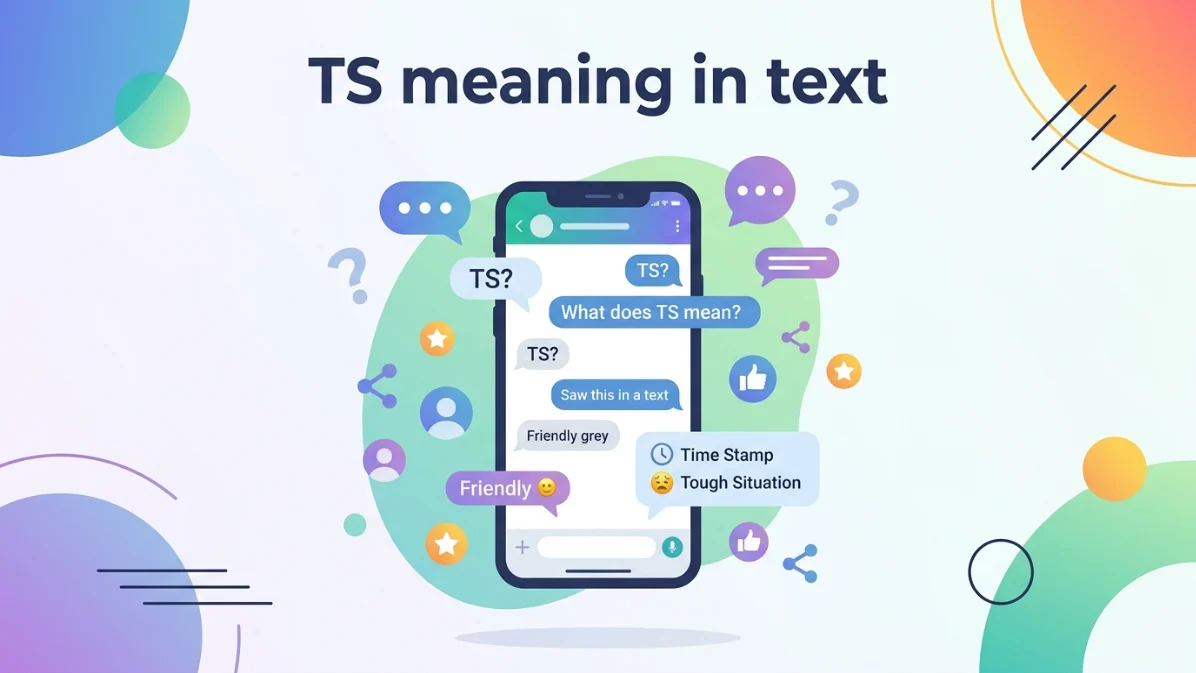 ts meaning in text