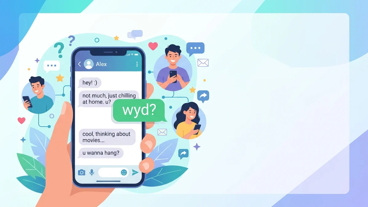 wyd meaning in text
