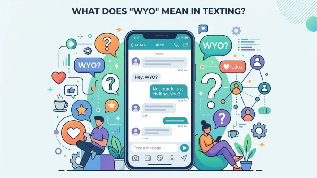 wyo meaning in text