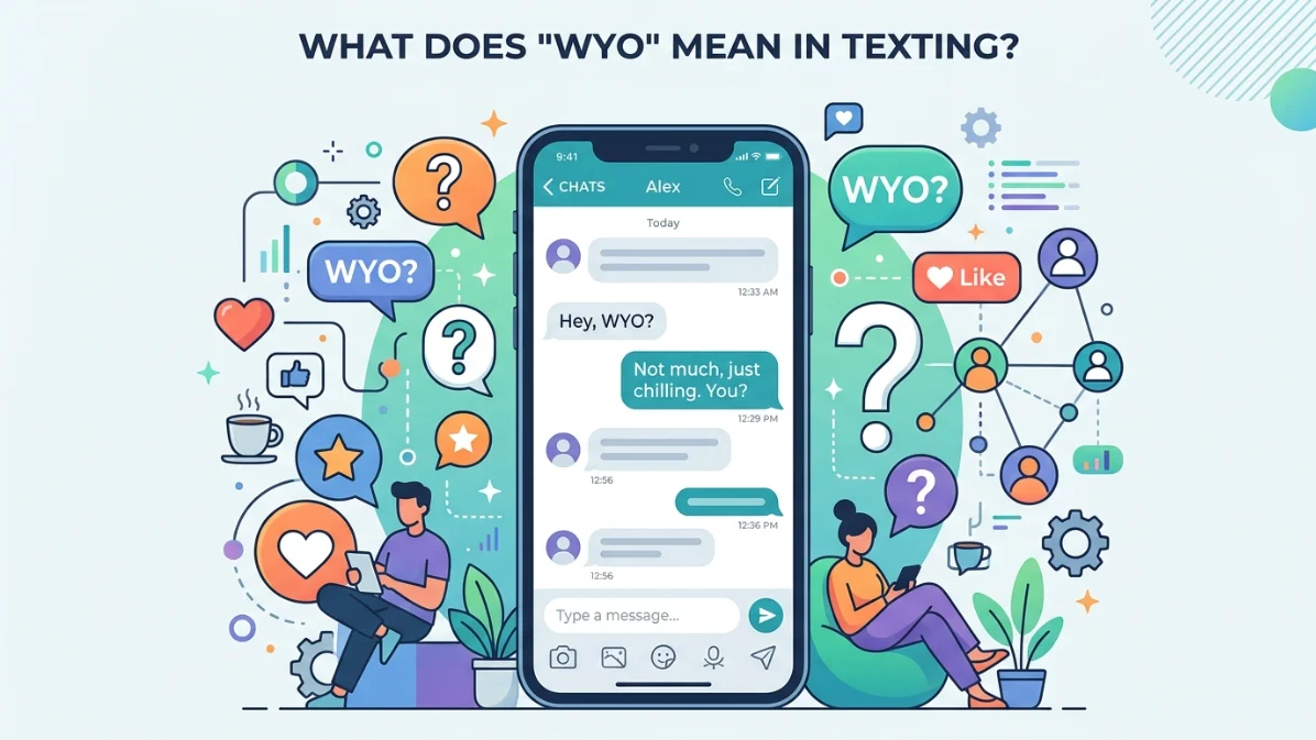 wyo meaning in text