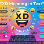 xd meaning in text