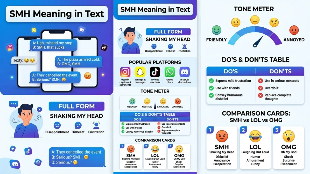smh meaning in text