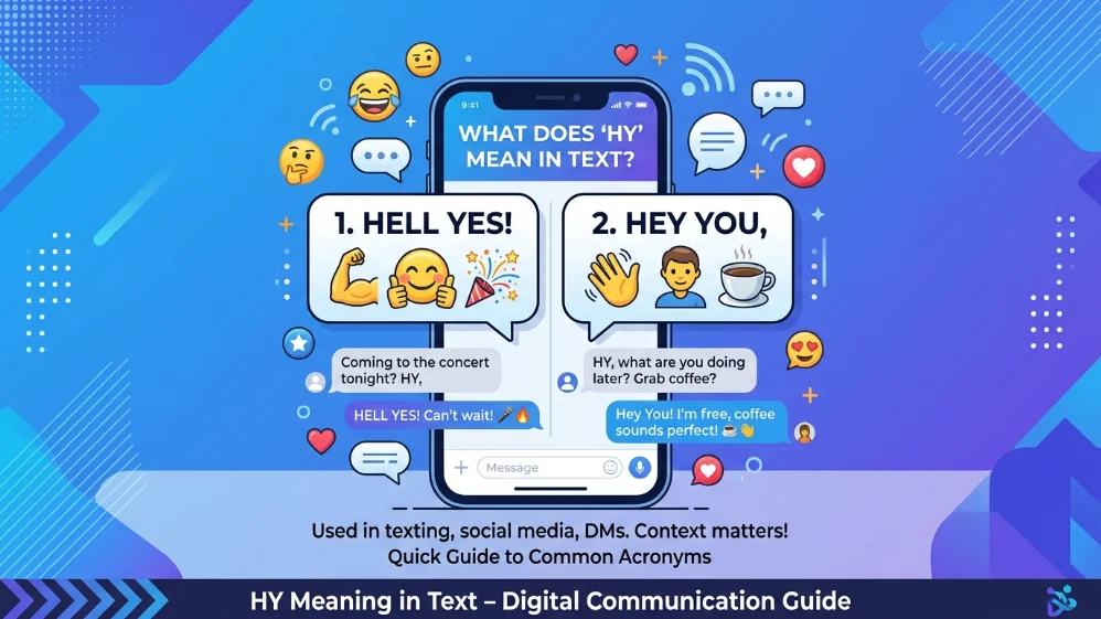 hy meaning in text