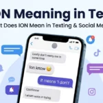ion meaning in text