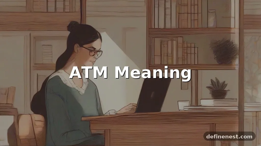 atm meaning in text