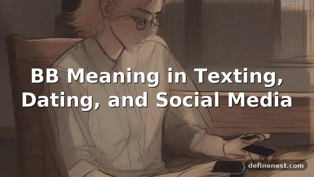 bb meaning in text