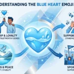 blue heart emoji meaning