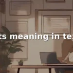 bts meaning in text
