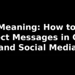 dm meaning in text