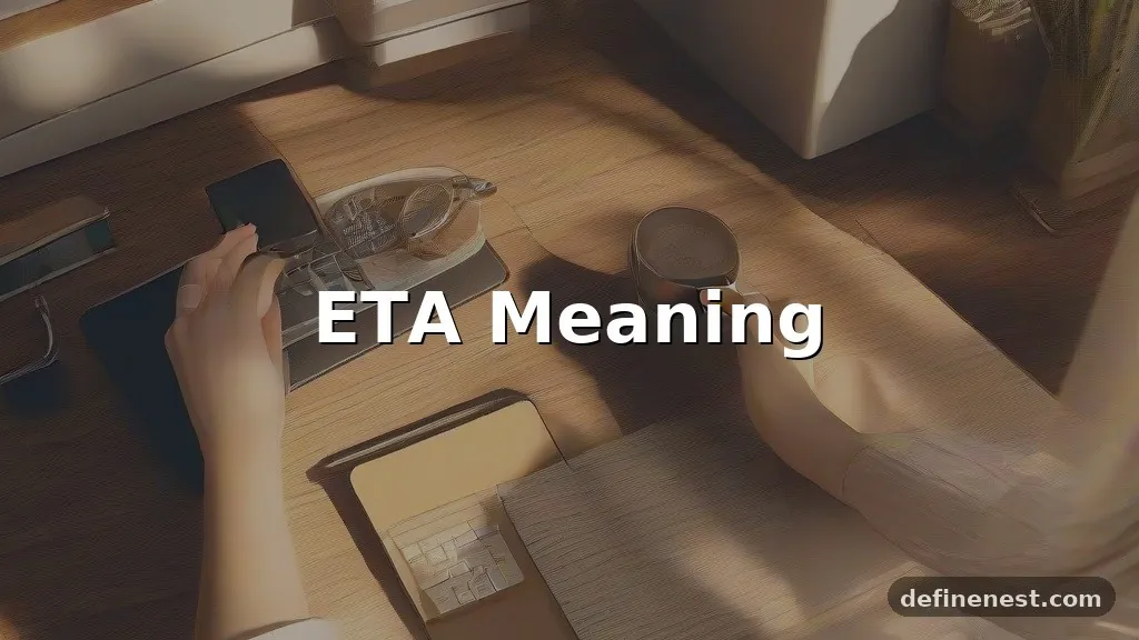 eta meaning in text