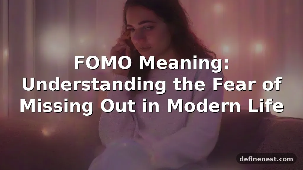 fomo meaning in text