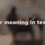 fr meaning in text