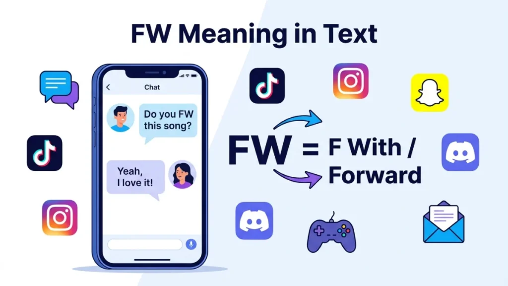 fw meaning in text