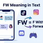 fw meaning in text