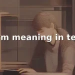 fym meaning in text