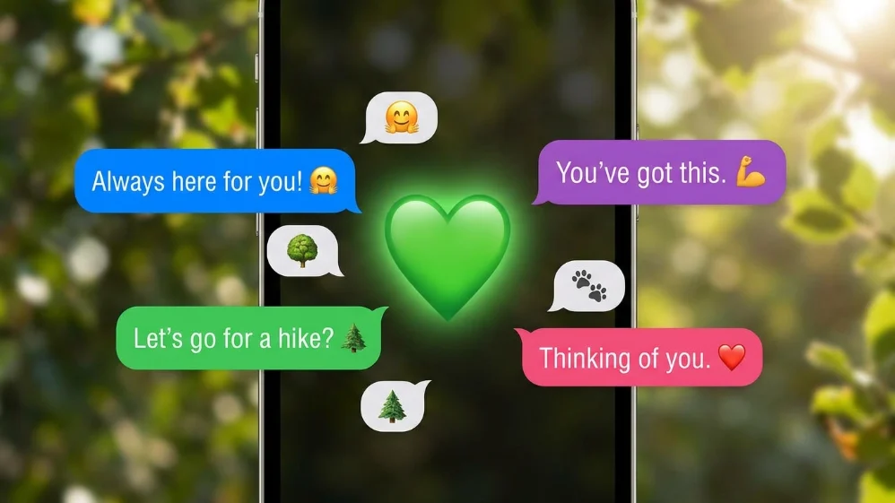 green heart emoji meaning