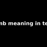 hmb meaning in text