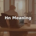 hn meaning in text