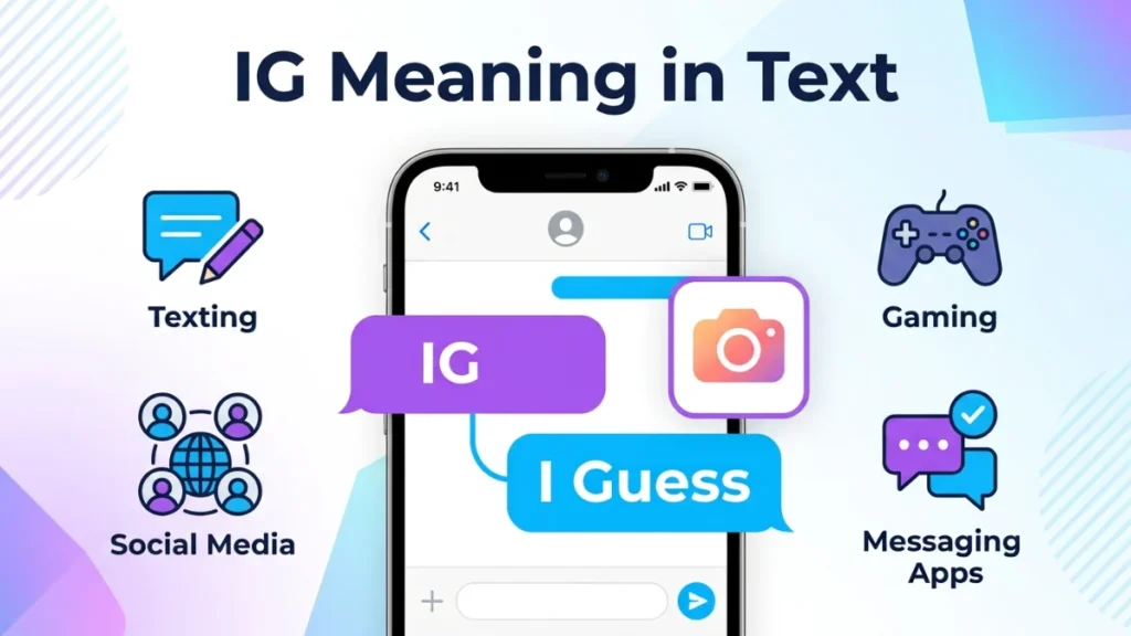 ig meaning in text