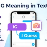 ig meaning in text