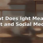 ight meaning in text