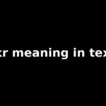 ikr meaning in text