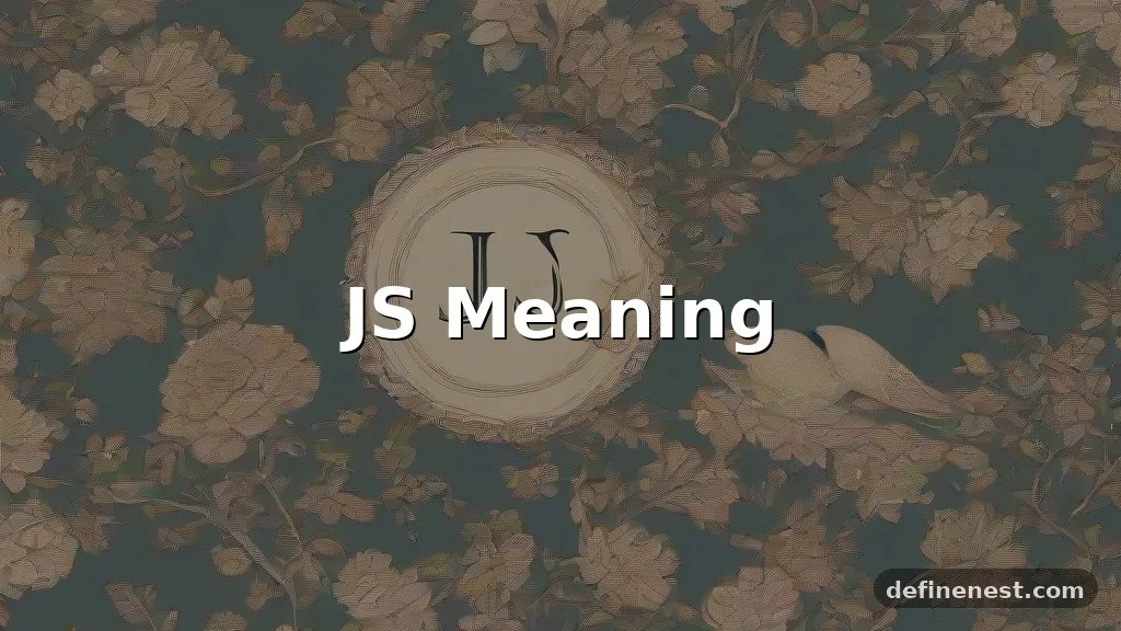 js meaning in text