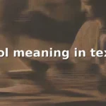 lol meaning in text