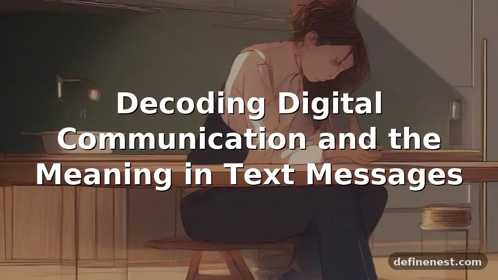 meaning in text