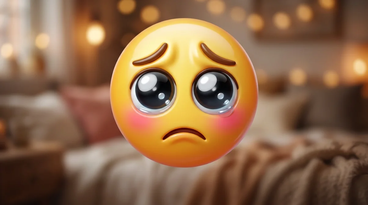meaning of this emoji 🥺