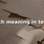 nth meaning in text