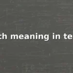 nth meaning in text