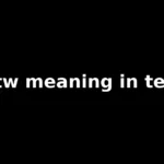 otw meaning in text