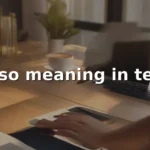 ptso meaning in text