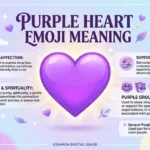 purple heart emoji meaning