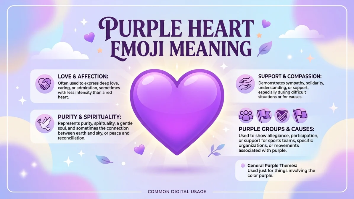 purple heart emoji meaning