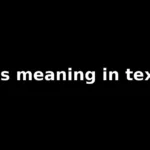 rs meaning in text