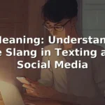 sb meaning in text