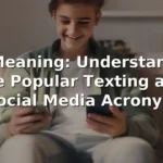 sm meaning in text