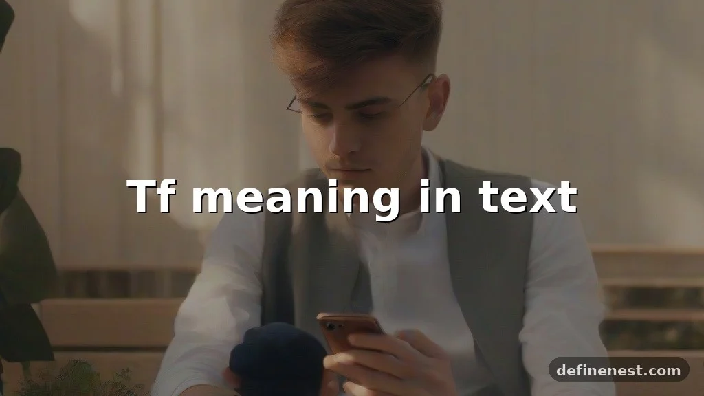 tf meaning in text