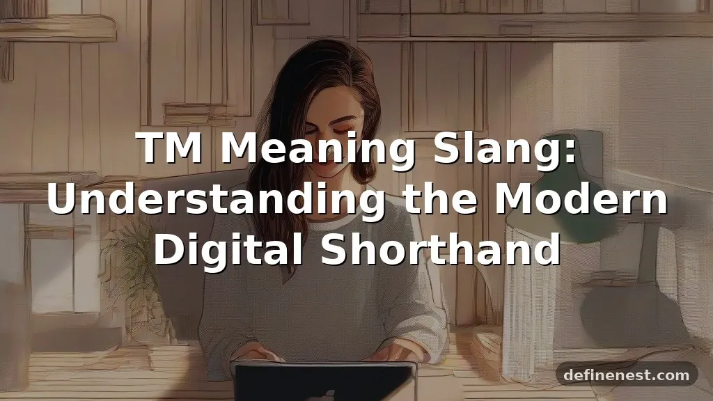 tm meaning in text
