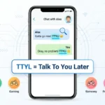 ttyl meaning in text