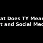 ty meaning in text